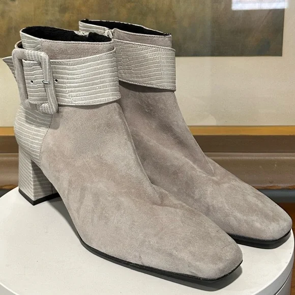 🌹RON WHITE🌹Linzi Ankle Boot Suede Size: 40